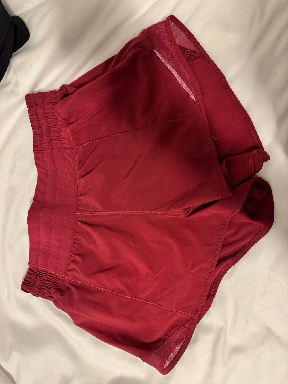 lululemon athletica Deep Red Women's Athletic Shorts